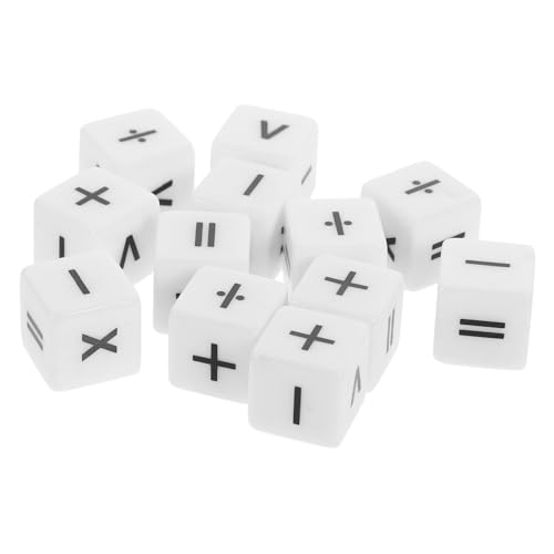 YARNOW 12 Stück Teiliges Acryl für Mathematische Lernhilfen für Unterricht und Lernzwecke und Klassenzimmer Aktivitäten von YARNOW
