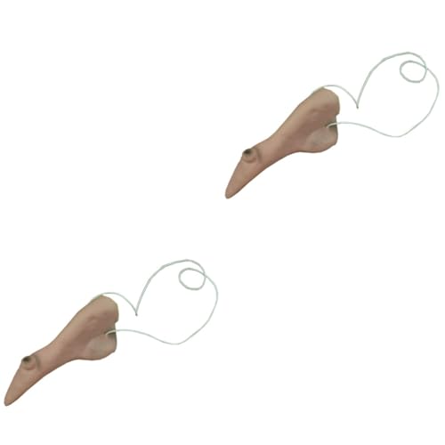 YARNOW 12 Stück Teiliges Halloween Hexennasen Cosplay Party Requisiten Lustige Lange Hexennase für Damen und Erwachsene Halloween Kostüm Zubehör Leicht und Bequem von YARNOW