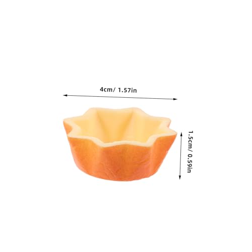 YARNOW 12 Stück Teiliges Lebensnahe Mini Cupcake Liner aus Realistische Backformen für Puppenhaus DIY Dessert Modelle Vielseitig für Familienaktivitäten und Kreative Spielzeugdekoration von YARNOW