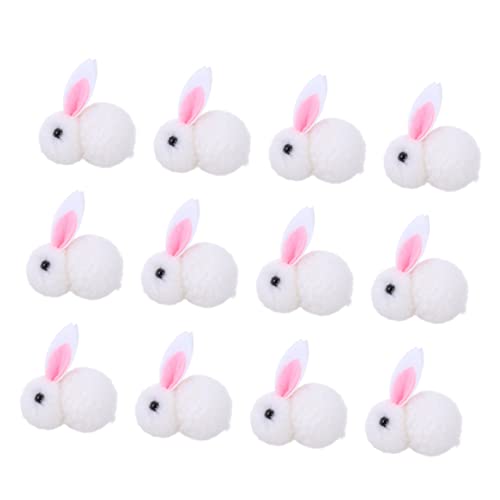 YARNOW 12 Stück Teiliges Plüschhäschen Weihnachtsbaum Dekorationen Kleine Weiße Kuschelhasen Weihnachtliche Häschen Puppen für Festliche DIY Kränze und Partydeko YARNOW 12 Stück Teiliges Plüschhäschen Weihnachtsbaum Dekorationen Kleine Weiße Kuschelhasen Weihnachtliche Häschen Puppen für Festliche DIY Kränze und Partydeko von YARNOW