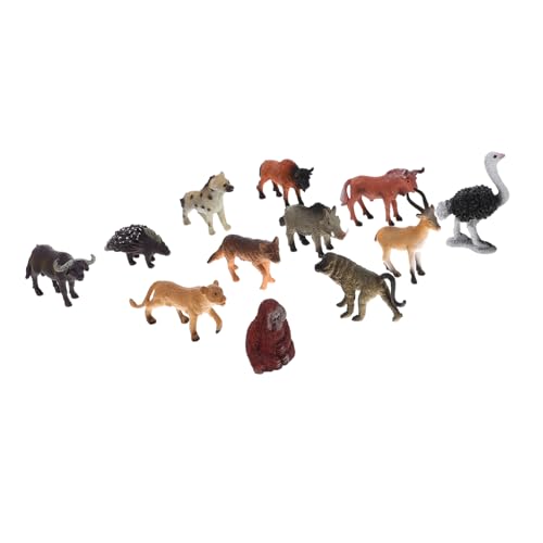 YARNOW 12 Stück Teiliges Realistische Afrikanische Tierfiguren Modelle für Dekoration und Lernspielzeug für Studienräume YARNOW 12 Stück Teiliges Realistische Afrikanische Tierfiguren Modelle für Dekoration und Lernspielzeug für Studienräume von YARNOW
