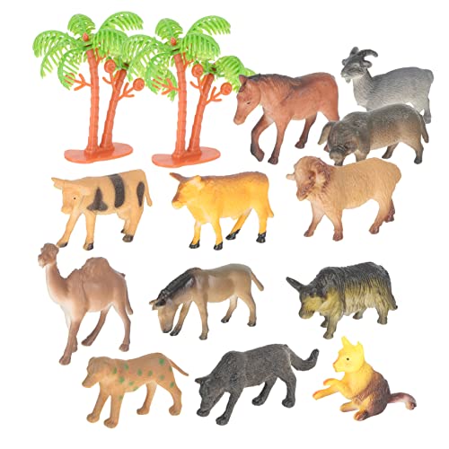 YARNOW 12 Stück Teiliges Set Realistische Bauernhoftiere Figuren für Kleinkinder Jahre Hochwertige Kunststofftiere Lernspielzeug Deko für Partys und Geschenkideen YARNOW 12 Stück Teiliges Set Realistische Bauernhoftiere Figuren für Kleinkinder Jahre Hochwertige Kunststofftiere Lernspielzeug Deko für Partys und Geschenkideen von YARNOW