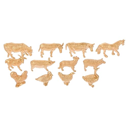 YARNOW 12 Stück Teiliges Tierfiguren aus Kunststoff Realistische Bauernhoftiere für Deko und Lernspiel Kindergeburtstage Partys und Fotodekoration YARNOW 12 Stück Teiliges Tierfiguren aus Kunststoff Realistische Bauernhoftiere für Deko und Lernspiel Kindergeburtstage Partys und Fotodekoration von YARNOW