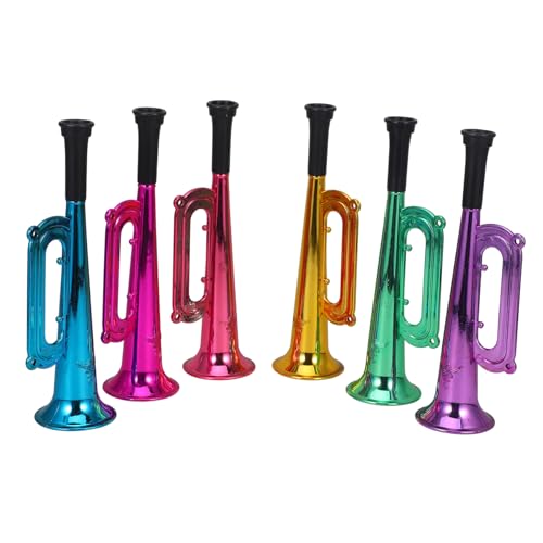 YARNOW 12 Stück Trompetenspielzeug jubeln Trompetengeräuschemacher Trompete für Noisemaker Kind Musikinstrument Kinderspielzeug Trompete jubeln Trompete Plastik von YARNOW