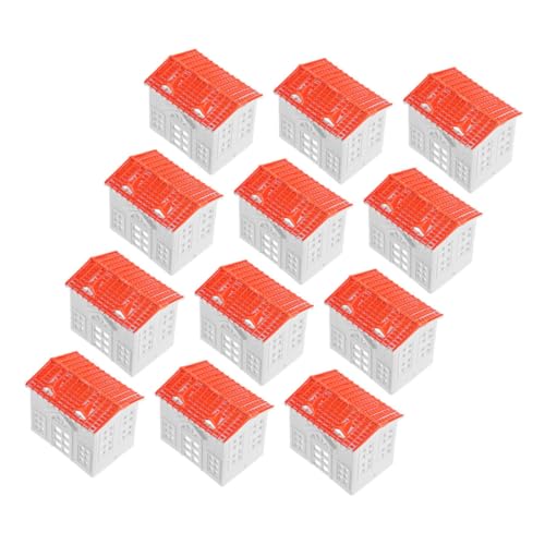 YARNOW 12 Stück Villa-Modell Rollenspielfigur Hausspielzeug Mini-dorfhäuser Mikrolandschaftsfigur Puppenhauszubehör Hüttenfigur Mikrolandschaftsdekoration Kleine Figuren Feenhaus Abs Weiß YARNOW 12 Stück Villa-Modell Rollenspielfigur Hausspielzeug Mini-dorfhäuser Mikrolandschaftsfigur Puppenhauszubehör Hüttenfigur Mikrolandschaftsdekoration Kleine Figuren Feenhaus Abs Weiß von YARNOW