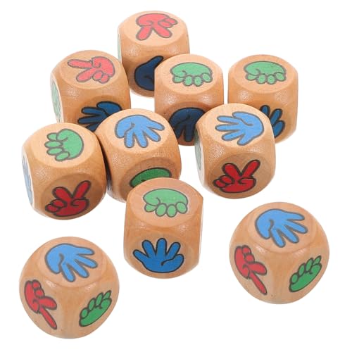 YARNOW 12 Stück Würfel erraten Taschenwürfel Mahjong-Würfel Zubehör für Brettspiele hölzern YARNOW 12 Stück Würfel erraten Taschenwürfel Mahjong-Würfel Zubehör für Brettspiele hölzern von YARNOW