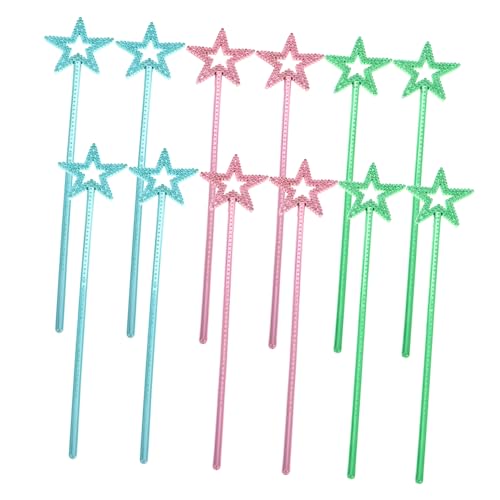 YARNOW 12 Stück Zauberstab für Party Dekorationen klein Handwerk bunt LED Prinzessin Gastgeschenke rosa Sternstab Sternenstab Sternenstäbe Zauberstab Stern Plastik YARNOW 12 Stück Zauberstab für Party Dekorationen klein Handwerk bunt LED Prinzessin Gastgeschenke rosa Sternstab Sternenstab Sternenstäbe Zauberstab Stern Plastik von YARNOW