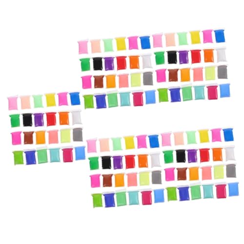 YARNOW 120 Packungen Teiliges Modellier aus Ultraleichter Weicher Knetmasse Pastellfarben Kreatives DIY Clay Kit für Basteln von Figuren und Schmuck für Jungen und Mädchen von YARNOW