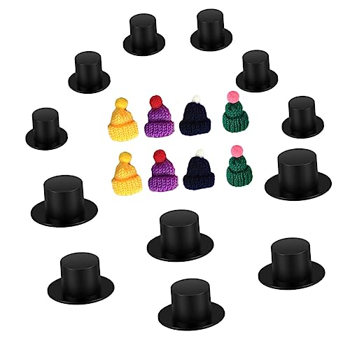 YARNOW 120Stücke Teiliges Weihnachtsmützen Handgemachtes Material Kit Für Strickmützen Für Weihnachtsdeko Und Kreative Projekte Kindergarten Und Eltern Zentren von YARNOW