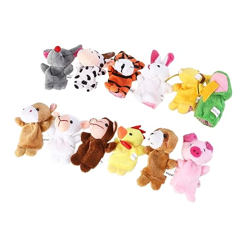 YARNOW 12Stücke Fingerpuppen für Geschichtenerzählung Hochwertige Handpuppen aus Langlebigem für Rollenspiele und Kreative Kinderunterhaltung Partys YARNOW 12Stücke Fingerpuppen für Geschichtenerzählung Hochwertige Handpuppen aus Langlebigem für Rollenspiele und Kreative Kinderunterhaltung Partys von YARNOW