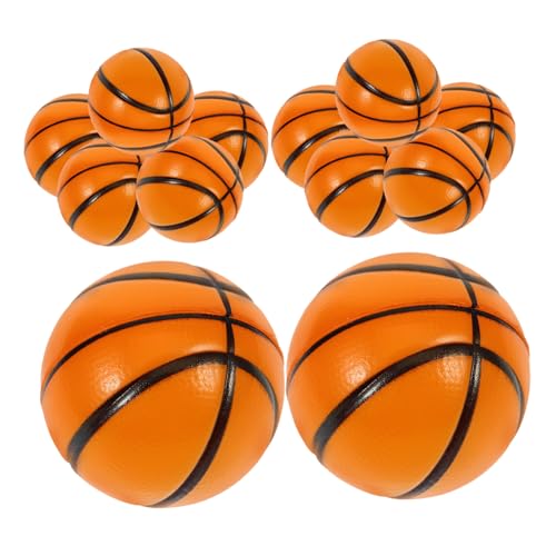 YARNOW 12Stücke Quetschspielzeug Basketball Stressabbau Tragbares Squeeze Basketball Für Laune Mitgebsel Für Partys Und Feste von YARNOW