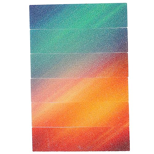YARNOW 12Stücke Sensorische Angststreifen Rauer Texturaufkleber für Erwachsene Beruhigende Fidget Streifen zur Stressbewältigung für Schreibtisch YARNOW 12Stücke Sensorische Angststreifen Rauer Texturaufkleber für Erwachsene Beruhigende Fidget Streifen zur Stressbewältigung für Schreibtisch von YARNOW
