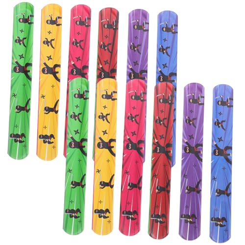YARNOW 12Stücke Slap Armbänder Interaktive Geburtstagsfeier und Dekoration für Langlebiges Kinderfreundliches für Drinnen und Draußen YARNOW 12Stücke Slap Armbänder Interaktive Geburtstagsfeier und Dekoration für Langlebiges Kinderfreundliches für Drinnen und Draußen von YARNOW