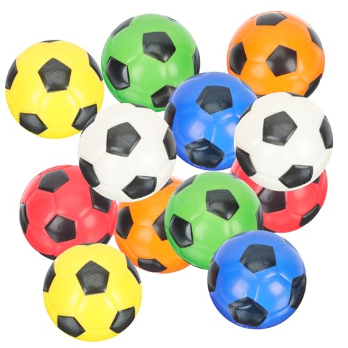 YARNOW 12Stücke Teiliges Bunter Fußbälle Für Weiche Druckbare Fußballspielzeuge Für Jungen Für Drinnen Und Draußen Fördert Die Fingerfertigkeit YARNOW 12Stücke Teiliges Bunter Fußbälle Für Weiche Druckbare Fußballspielzeuge Für Jungen Für Drinnen Und Draußen Fördert Die Fingerfertigkeit von YARNOW