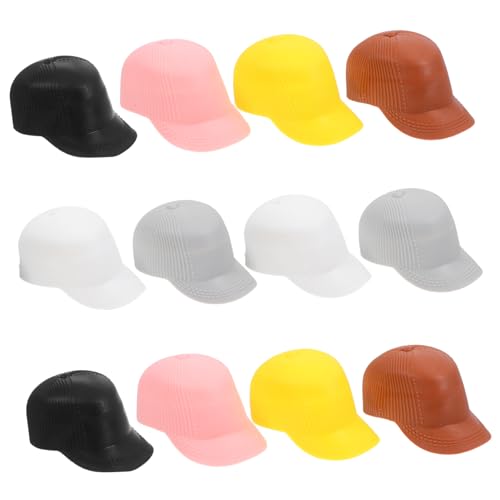 YARNOW 12Stücke Teiliges Duckbill Hüte Für Puppen Süßes Hutdekor Für Puppenspielzeug Foto Requisite Und Miniaturszenen Sonnenhüte Für Kreative Deko YARNOW 12Stücke Teiliges Duckbill Hüte Für Puppen Süßes Hutdekor Für Puppenspielzeug Foto Requisite Und Miniaturszenen Sonnenhüte Für Kreative Deko von YARNOW