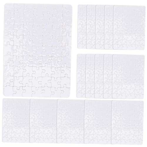 YARNOW 15 Blatt Wärmeübertragungs Puzzle Blankopuzzles für DIY Kunsthandwerk Jigsaw Personalisierbar mit Fotos für Kreative Projekte und YARNOW 15 Blatt Wärmeübertragungs Puzzle Blankopuzzles für DIY Kunsthandwerk Jigsaw Personalisierbar mit Fotos für Kreative Projekte und von YARNOW