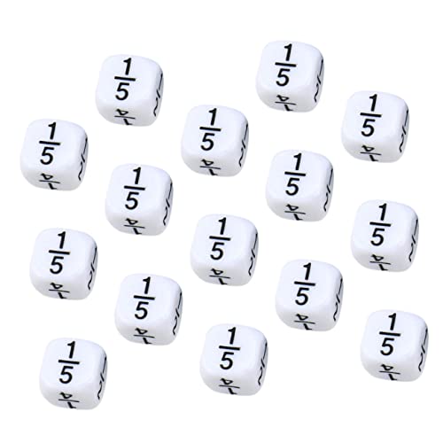 YARNOW 15Stücke Bruchwürfel Spielzeug für Kindergarten Pädagogische Manipulatives Lernspielzeug mit Klaren Zahlen und Rechenzeichen Mathe Bruchspiel für Kinder YARNOW 15Stücke Bruchwürfel Spielzeug für Kindergarten Pädagogische Manipulatives Lernspielzeug mit Klaren Zahlen und Rechenzeichen Mathe Bruchspiel für Kinder von YARNOW