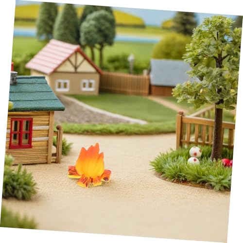 YARNOW 15 Stück Teiliges Miniatur aus Resin Langlebige Puppenhaus Dekoration Kompakte Fake Flammen Figuren für Mikro Landschaften Kreative Tisch und Regalverschönerung YARNOW 15 Stück Teiliges Miniatur aus Resin Langlebige Puppenhaus Dekoration Kompakte Fake Flammen Figuren für Mikro Landschaften Kreative Tisch und Regalverschönerung von YARNOW