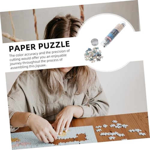 YARNOW 150 Stück Mini Puzzle Teile Kreatives Puzzlespiel für Erwachsene Wunderschönes in Reagenzglas Bildungsspielzeug für Entspannende Freizeitgestaltung YARNOW 150 Stück Mini Puzzle Teile Kreatives Puzzlespiel für Erwachsene Wunderschönes in Reagenzglas Bildungsspielzeug für Entspannende Freizeitgestaltung von YARNOW