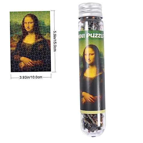 YARNOW 150 Stück Mini Puzzle Teile Kreatives Puzzlespiel für in Teströhre mit Berühmtem Gemälde Lustiges und Herausforderndes Papierpuzzle für und Jugendliche Perfektes YARNOW 150 Stück Mini Puzzle Teile Kreatives Puzzlespiel für in Teströhre mit Berühmtem Gemälde Lustiges und Herausforderndes Papierpuzzle für und Jugendliche Perfektes von YARNOW