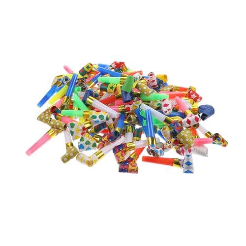 YARNOW 150 Stück Partybläser Bunte Geräuschmacher Lauter Drachenpfeifen Spaßige Geburtstagsfeier Zubehör Bunte Tröten Für Kindergeburtstag und Festliche Anlässe YARNOW 150 Stück Partybläser Bunte Geräuschmacher Lauter Drachenpfeifen Spaßige Geburtstagsfeier Zubehör Bunte Tröten Für Kindergeburtstag und Festliche Anlässe von YARNOW