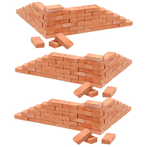 YARNOW 150Stücke Modellbau Für Kreative DIY Projekte Langlebig Aus Hochwertigem Tonmaterial Für Miniaturgebäude Und Landschaftsbau von YARNOW