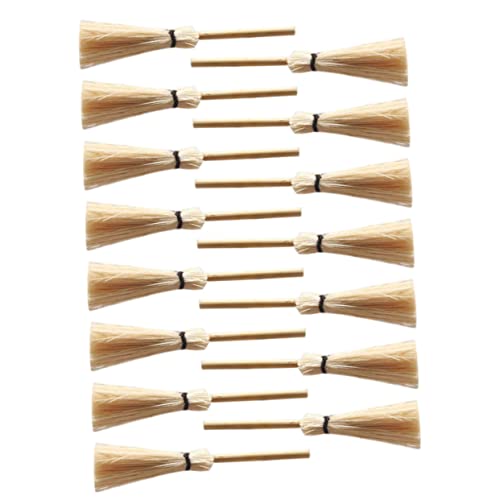 YARNOW 15Stücke Besen Teiliges Mini Handwerk Für Puppenhaus Dekoration Langlebige Buchenholz Besen Requisiten Für DIY Mini Häuser Für Bastelfans YARNOW 15Stücke Besen Teiliges Mini Handwerk Für Puppenhaus Dekoration Langlebige Buchenholz Besen Requisiten Für DIY Mini Häuser Für Bastelfans von YARNOW