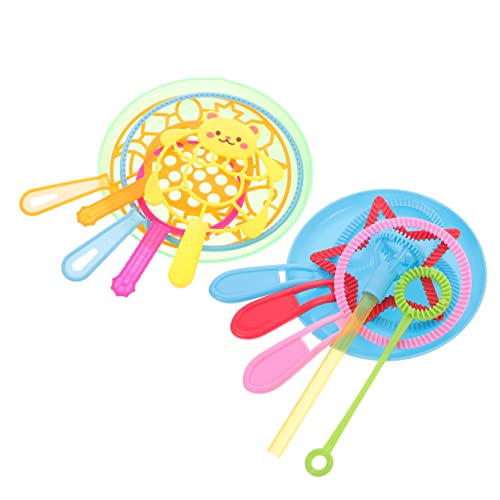 YARNOW 15Stücke Teiliges Seifenblasen Für Bubble Zauberstäbe Und Kreative Formen Für Outdoor Spaß Im Garten Für Sommer Und Gartenpartys von YARNOW