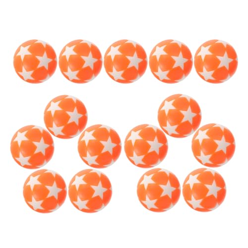 YARNOW 15Stücke Teiliges Tischfußball Kugelsortiment Austauschbare Mini Fußbälle Für Tischfußballautomaten Langlebige Und Robuste Tischfußball Ersatzteile von YARNOW