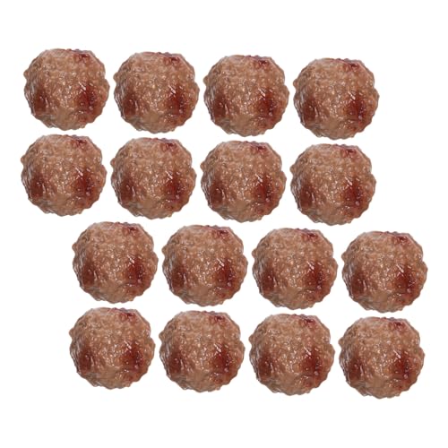 YARNOW 16 Stück Kleines Lebensmittelmodell Realistische Gefälschte Requisiten Lebensechtes Lebensmittelmodell Küche Gefälschte Rindfleisch Fleischbällchen Requisite YARNOW 16 Stück Kleines Lebensmittelmodell Realistische Gefälschte Requisiten Lebensechtes Lebensmittelmodell Küche Gefälschte Rindfleisch Fleischbällchen Requisite von YARNOW