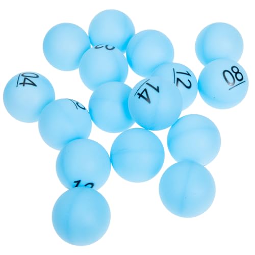 YARNOW 16 Stück Nummerierte Bingo Kugeln Plastik Lottokugeln für Partyspiele und Tombola Aktivitäten Farbenfrohe und Nahtlose Spielbälle mit Stabiler Nummerierung für Unvergessliche YARNOW 16 Stück Nummerierte Bingo Kugeln Plastik Lottokugeln für Partyspiele und Tombola Aktivitäten Farbenfrohe und Nahtlose Spielbälle mit Stabiler Nummerierung für Unvergessliche von YARNOW