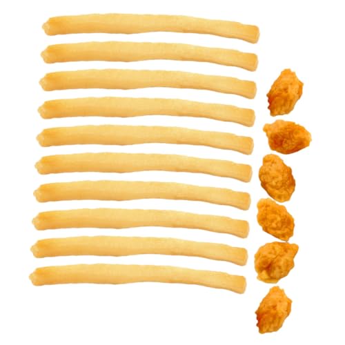 YARNOW 16stücke Simulation Pommes Frites Spielzeug Realistische Künstliche Pommes Frites Für Junge Mädchen Rollenspiel-küchenzubehör Dekorationsartikel Zur Präsentation YARNOW 16stücke Simulation Pommes Frites Spielzeug Realistische Künstliche Pommes Frites Für Junge Mädchen Rollenspiel-küchenzubehör Dekorationsartikel Zur Präsentation von YARNOW