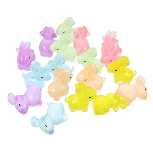 YARNOW 18 Stück Kleine Ziegenpuppe Miniaturfiguren Aus Kunstharz Mikro-landschaftsornament-kit Miniaturziege Feengartenzubehör Terrarienfiguren Mini-ziegenfigur Mini -Harz -Figuren Harz von YARNOW