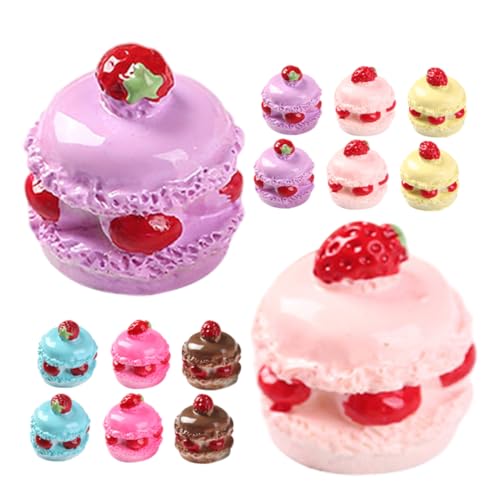 YARNOW 18 Stück Teiliges Kuchen Modelle Dekorative Mini Kuchen Requisiten für Puppenhaus und Fotografie Langlebige Farben Leicht und Tragbar für Kreatives Zubehör YARNOW 18 Stück Teiliges Kuchen Modelle Dekorative Mini Kuchen Requisiten für Puppenhaus und Fotografie Langlebige Farben Leicht und Tragbar für Kreatives Zubehör von YARNOW