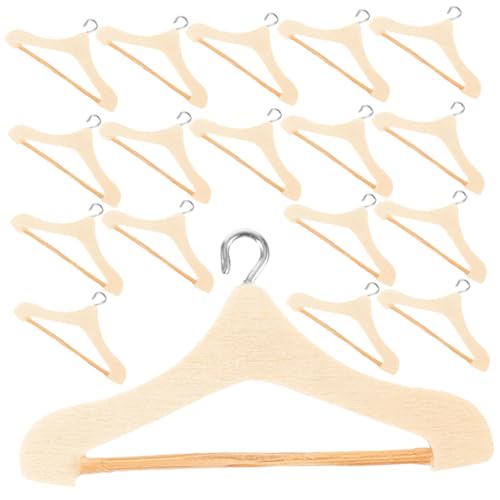YARNOW 18Stücke Puppenkleiderbügel für Puppenschränke Kleiderbügel für Puppenkleider Langlebig für Kleine Puppenhäuser Vielseitig Einsetzbar für Tops YARNOW 18Stücke Puppenkleiderbügel für Puppenschränke Kleiderbügel für Puppenkleider Langlebig für Kleine Puppenhäuser Vielseitig Einsetzbar für Tops von YARNOW