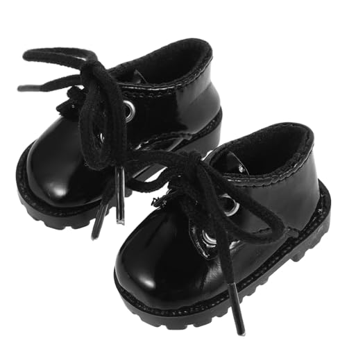 YARNOW 1Paar Puppenschuhe aus Kunstleder Puppenhaus Zubehör Stilvolle Deko für Puppen Mini Hausschmuck Accessoires Glänzende Schuhverzierungen für Puppenfiguren YARNOW 1Paar Puppenschuhe aus Kunstleder Puppenhaus Zubehör Stilvolle Deko für Puppen Mini Hausschmuck Accessoires Glänzende Schuhverzierungen für Puppenfiguren von YARNOW