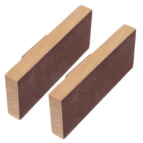 YARNOW 1Paar Sandblock Musikinstrument Set für Kleinkinder Kindersichere Holz Percussion Instrumente zur Musikalischer Fähigkeiten für Rhythmusspiele und Musikunterricht YARNOW 1Paar Sandblock Musikinstrument Set für Kleinkinder Kindersichere Holz Percussion Instrumente zur Musikalischer Fähigkeiten für Rhythmusspiele und Musikunterricht von YARNOW