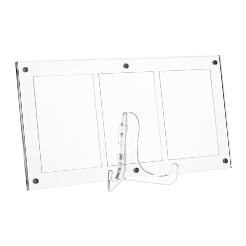 YARNOW 1Satz Acryl Kartenständer Für Sportkarten Und Bilder Teiliges Design Mit Stabil Und Pflegeleicht Für Displays Und Sammelkarten von YARNOW