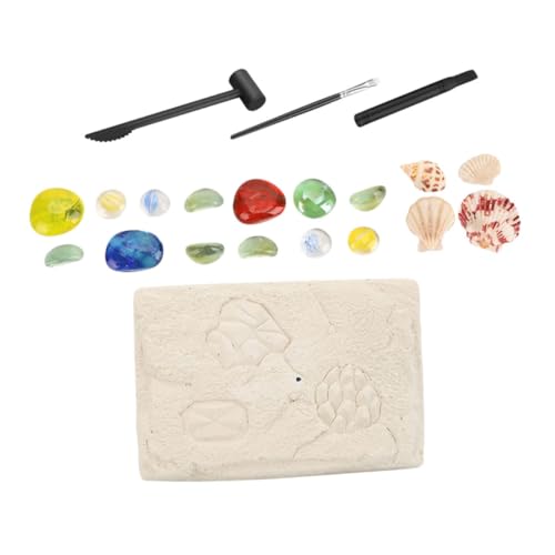 YARNOW 1Satz Archäologie Für DIY Fossilienspielzeug Mit Simulation Edelsteinen Pädagogisches Ausgrabungsset Für Jungen Und Kreatives Lernspielzeug Für Kleine von YARNOW