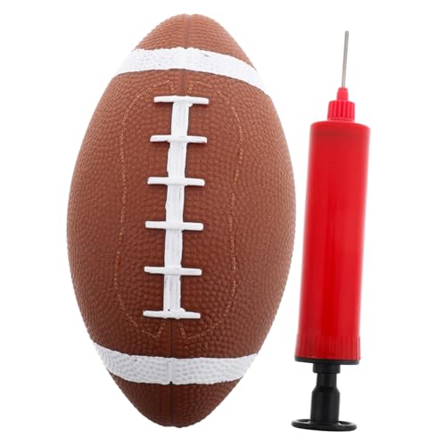 YARNOW 1Satz Aufblasbarer Fußball für Leichter Sicherer aus PVC für Indoor und Outdoor Aktivitäten für Teamspiele Training und Fußballpartys von YARNOW