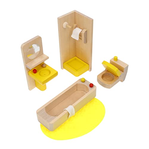 YARNOW 1Satz Badewanne Dekoratives Miniaturhaus Zubehör Für Puppenhaus Und Badezimmer Fotostütze Und DIY Modellgestaltung Für Sammler von YARNOW