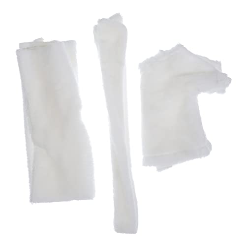 YARNOW 1Satz Bärenkostüm für Puppen Empfindliches Puppenkleid und Dekoratives Bärenbadetuch für Kuscheltiere Puppenzubehör und Kreative Spielstunden von YARNOW