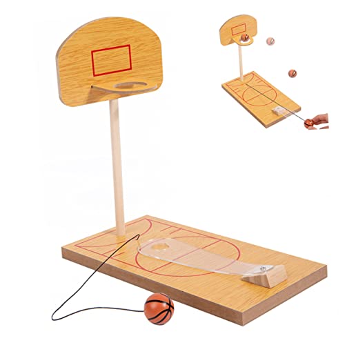 YARNOW 1Satz Basketballkorb Tischspielzeug für Indoor Finger Basketballspiel Basketballspiel für Frühe Bildung und Hand Auge Koordination Perfektes für Jungen von YARNOW