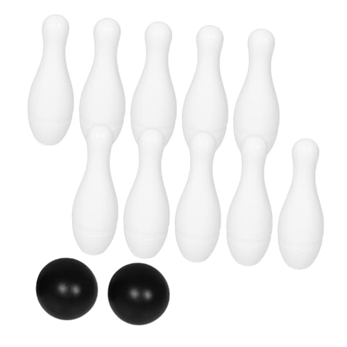 YARNOW 1Satz Bowling Set für Bowling Pins und Bälle Lehrspielzeug für Kleinkinder für Innen und Außenspiele Motorischen Fähigkeiten und Entwicklung von YARNOW