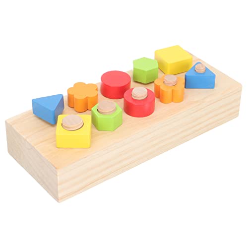 YARNOW 1Satz Bunter Holzschrauben Demontage für Frühes Bildungsspielzeug Hand Augen Koordination und Formenerkennung Lernspielzeug für Kleinkinder YARNOW 1Satz Bunter Holzschrauben Demontage für Frühes Bildungsspielzeug Hand Augen Koordination und Formenerkennung Lernspielzeug für Kleinkinder von YARNOW