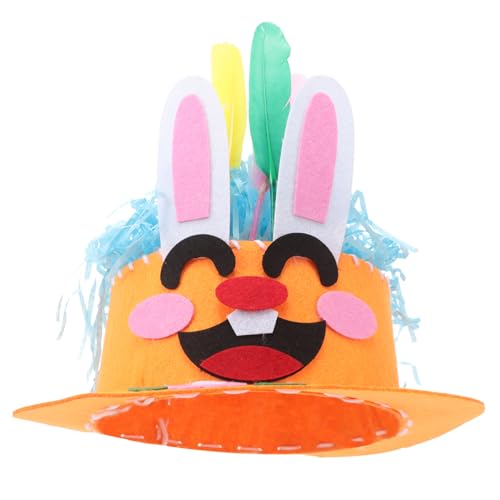 YARNOW 1Satz DIY Ostern Hut für Bastelset Dekorationen Handgemachte Ostern Hüte für Jungen und Strapazierfähiger Vliesstoff für Feiertage YARNOW 1Satz DIY Ostern Hut für Bastelset Dekorationen Handgemachte Ostern Hüte für Jungen und Strapazierfähiger Vliesstoff für Feiertage von YARNOW