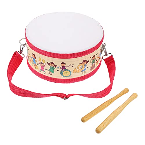 YARNOW 1Satz Doppelseitiges Trommelspielzeug Für Pädagogisches Musikinstrument Für Frühe Entwicklung Für Jungen Für Kreative Spielstunden Und Musikalische von YARNOW