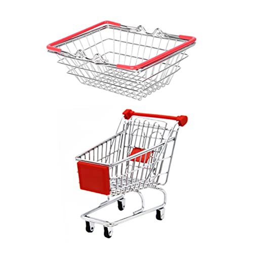YARNOW 1Satz Einkaufswagen für Tragbarer Spielzeugkorb aus Rollenspielzeug für Supermarkt Simulation für Jungen und Ab Jahren Stabil und Langlebig YARNOW 1Satz Einkaufswagen für Tragbarer Spielzeugkorb aus Rollenspielzeug für Supermarkt Simulation für Jungen und Ab Jahren Stabil und Langlebig von YARNOW