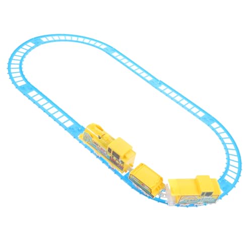 YARNOW 1Satz Elektrisches Zugspielzeug Set Für Transformierbare Schienenbahn Mit Box Sicheres Und Zuverlässiges Lernspielzeug Für Kinderpartys Und Dekoration von YARNOW
