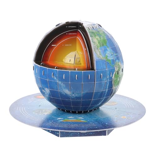 YARNOW 1Satz Erdstruktur Puzzle Für Lernspielzeug Für Kreative Geographie Erlebnisse Einfaches Zusammenbauen Fördert Gedächtnis Und Vorstellungskraft Pädagogisches YARNOW 1Satz Erdstruktur Puzzle Für Lernspielzeug Für Kreative Geographie Erlebnisse Einfaches Zusammenbauen Fördert Gedächtnis Und Vorstellungskraft Pädagogisches von YARNOW